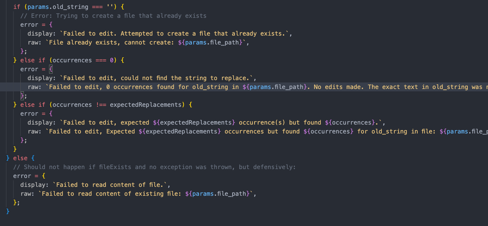 Error Handling Strategies